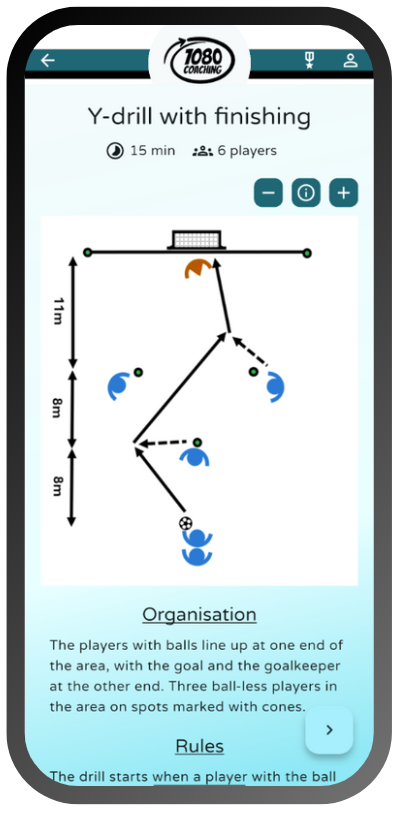 Football coaching app